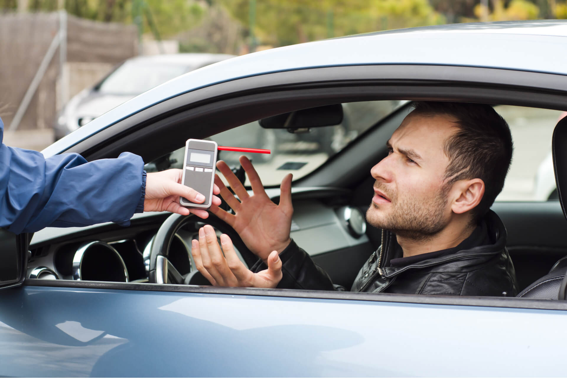 Cop Gives Driver Breathalyzer For DUI