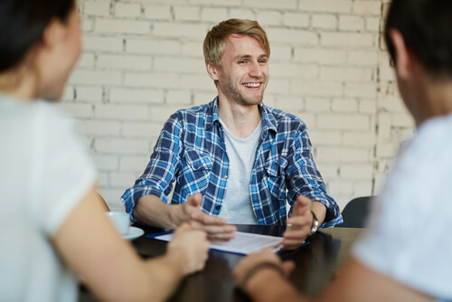 Candidate with criminal record applies for entry level job