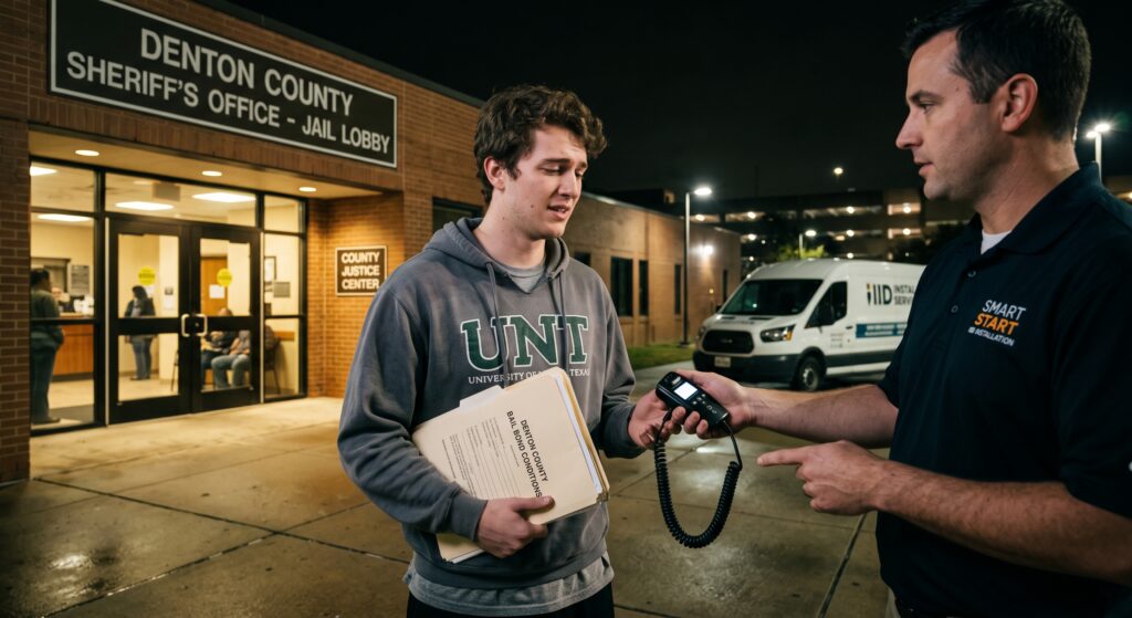 Denton DWI bail process